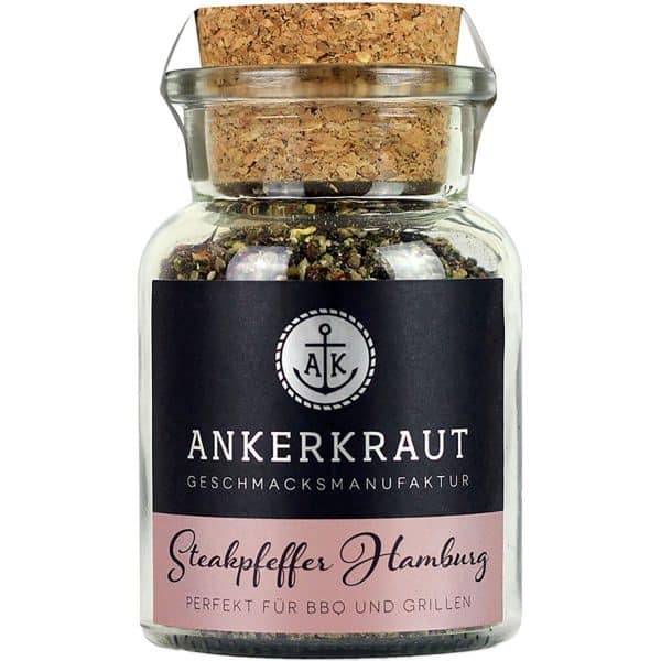 Ankerkraut Steakpfeffer Hamburg im Korkglas 80g