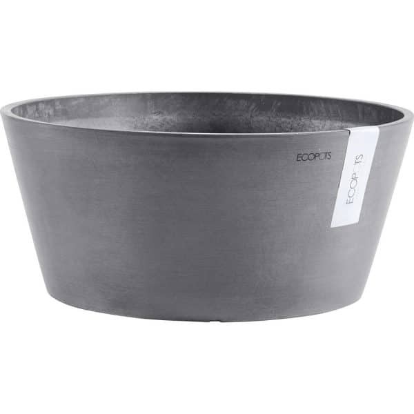 Ecopots Pflanzschale Frankfurt Ø 41 cm Grau