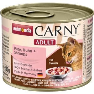 Carny Katzen-Nassfutter Adult Pute und Huhn und Shrimps 200 g