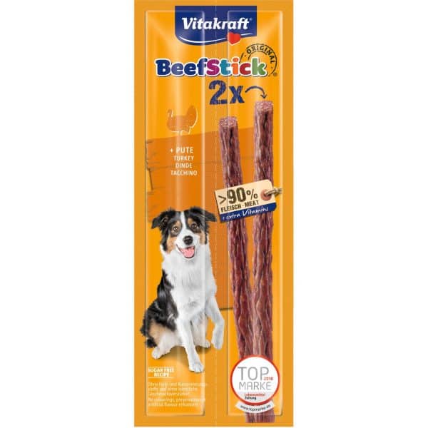 Vitakraft Beef Stick Pute 2 Stück / 24 g