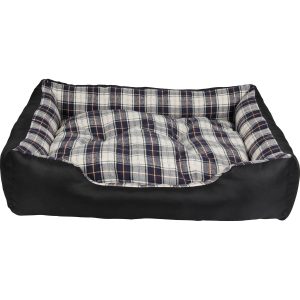 Heim Hunde-und Katzenbett mit herausnehmbarem Kissen 61 cm x 48 cm x 18 cm