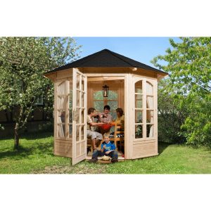 Weka 8-Eck Pavillon 234 B Natur