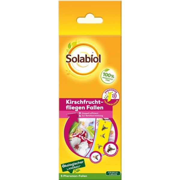 Solabiol Kirschfruchtfliegen-Falle 5 Stück