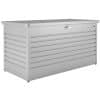 Biohort Freizeitbox 160 High 83 cm x 159 cm x 79 cm Silber-Metallic