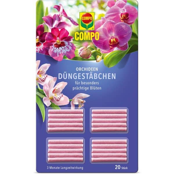 Compo Düngestäbchen für Orchideen 20 Stäbchen