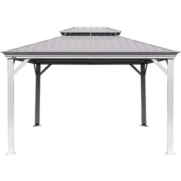 Sojag Aluminium Pavillon Messina 12 x 16 Champagner 363 x 483 x 307 cm