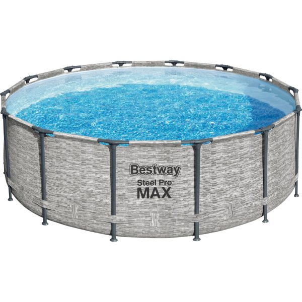 Bestway Stahlrahmenpool Steel Pro MAX Ø 427 cm x 122 cm Rund