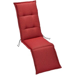 Relax-Auflage Selection STS 175 x 50 x 7 cm Rot D.1826