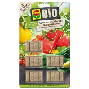 Compo Bio Tomaten- und Gemüse Düngestäbchen 20 Stäbchen