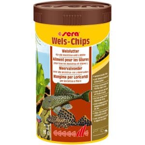 Sera Fisch-Tablettenfutter Wels-Chips Nature 250 ml (95 g)