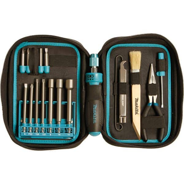 Makita Kettensägen-Pflege-Set 19-teilig P90211