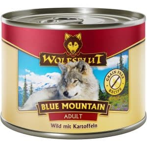 Wolfsblut Hunde-Nassfutter Blue Mountain Adult Wild mit Kartoffeln 200 g