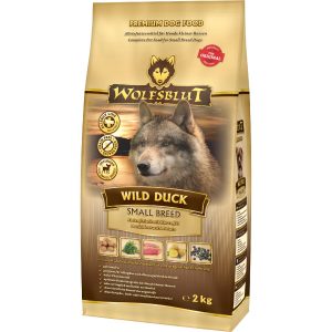 Wolfsblut Hunde-Trockenfutter Wild Duck Small Breed Adult Ente mit Kartoffel 2 k