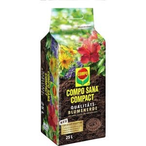 Compo Sana Compact Qualitäts-Blumenerde 1 x 25 l