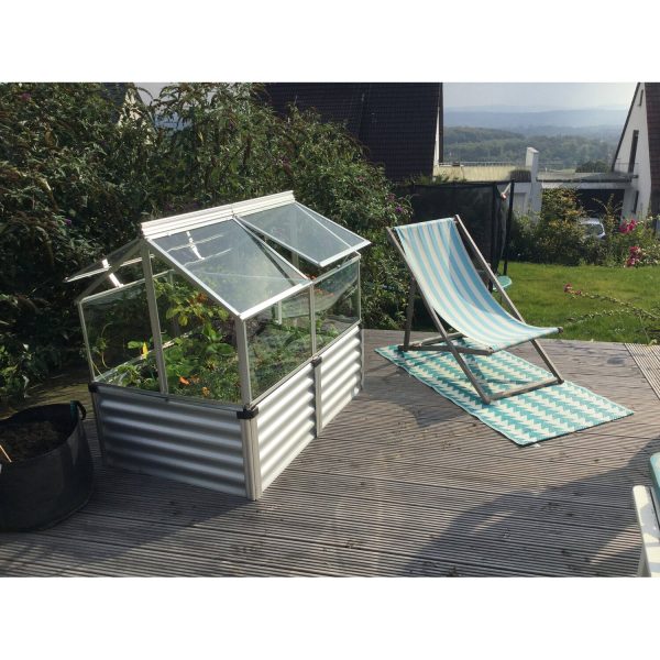 Vitavia Hochfrühbeet Gaia Jumbo 83 cm x 72 cm x 119 cm