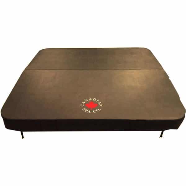 Canadian Spa Isolierabdeckung Braun für Whirlpools 13 cm x 198 cm x 198 cm