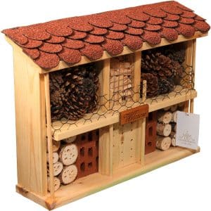 Dobar Insektenhotel-Bausatz Landhaus Komfort