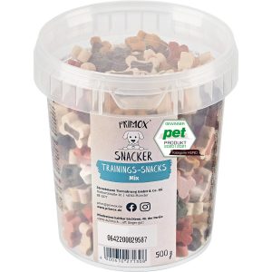 Primox Hunde-Snack Snacker Trainings-Snacks Hundeknochen-Mix 500 g
