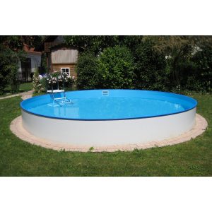 Summer Fun Stahlwand-Pool Einbau- und Aufstellbecken rund Ø 350 cm x 120 cm