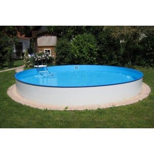 Summer Fun Stahlwand Pool Einbau-und Aufstellbecken rund Ø 420 cm x 120 cm