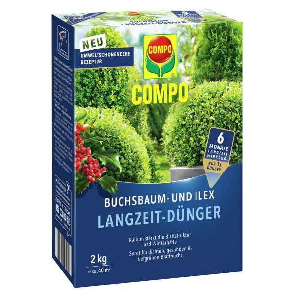 Compo Buchsbaum- und Ilex Langzeit-Dünger 2 kg