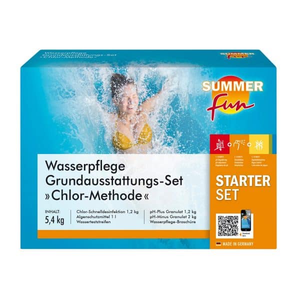 Summer Fun Wasserpflege Grundausstattungs-Set Chlor Maxipack 5