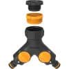 Fiskars 2-Wege-Ventil Multi On/ Off Doppelhahnverbinder