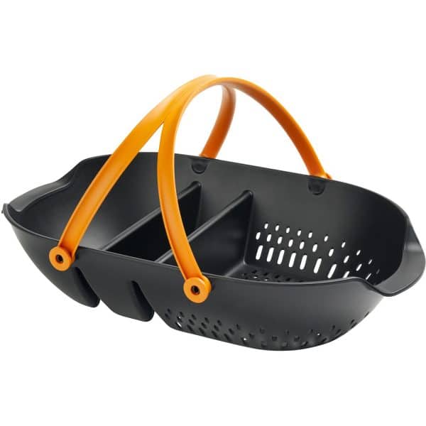 Fiskars Erntekorb Plus Schwarz-Orange