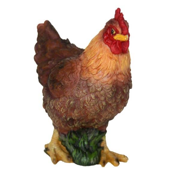 Deko-Figur Huhn stehend 15 cm