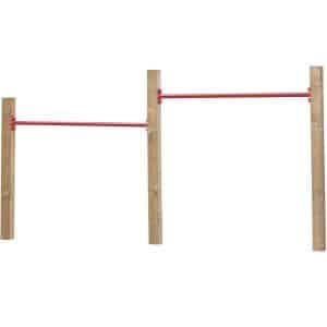 SwingKing Doppel-Reckstange 280 cm x 9 cm x 240 cm