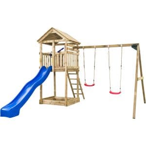 SwingKing Spielturm Daan 420 cm x 400 cm x 320 cm