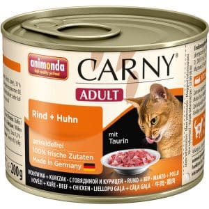 Carny Katzen-Nassfutter Adult Rind und Huhn 200 g
