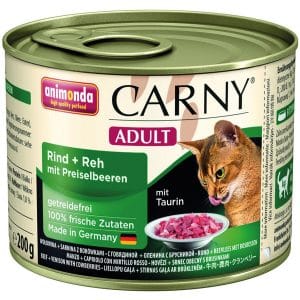 Carny Katzen-Nassfutter Adult Rind und Reh und Preiselbeeren 200 g