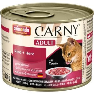 Carny Katzen-Nassfutter Adult Rind und Herz 200 g