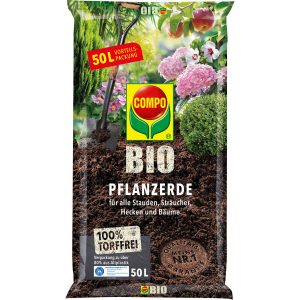 Compo Bio Pflanzerde torffrei 50 l