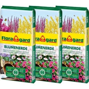 Floragard Blumenerde 3 x 20 l