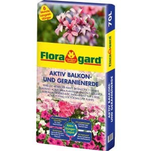 Floragard Aktiv Balkon- und Geranienerde 70 l