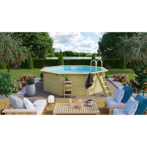 Karibu Pool Modell 1 X Set KDI mit Innenhülle Blau