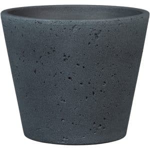 Scheurich Übertopf Roca 701 Ø 13 cm Dark Stone