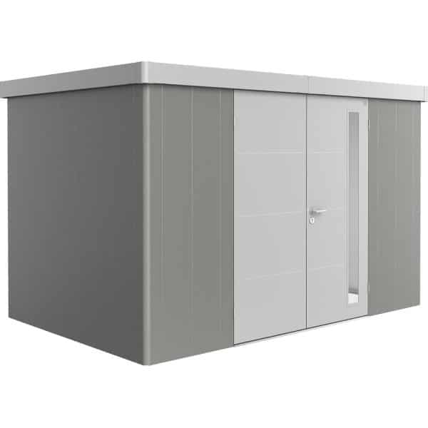 Biohort Gerätehaus Neo 2D Variante 2.1 Doppeltüre Quarzgrau-Metallic