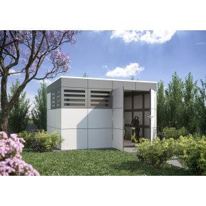 Skan Holz Holz-Gartenhaus/Gerätehaus Sydney 4 B x T: 337 cm x 253 cm