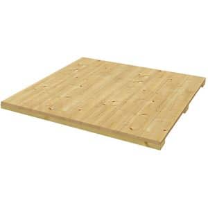 Skan Holz Fußboden für Gartenhaus/Gerätehaus CrossCube Gr. 4 337 cm x 253 cm