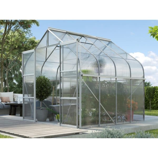 Vitavia Gewächshaus Diana 6700 HKP 4 mm Aluminium eloxiert