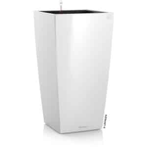 Lechuza Pflanzgefäß Cubico Premium 40 Weiß hochglanz 40 cm x 40 cm