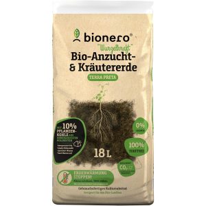 bionero Bio-Anzucht-&Kräutererde Wurzelkraft 18 l