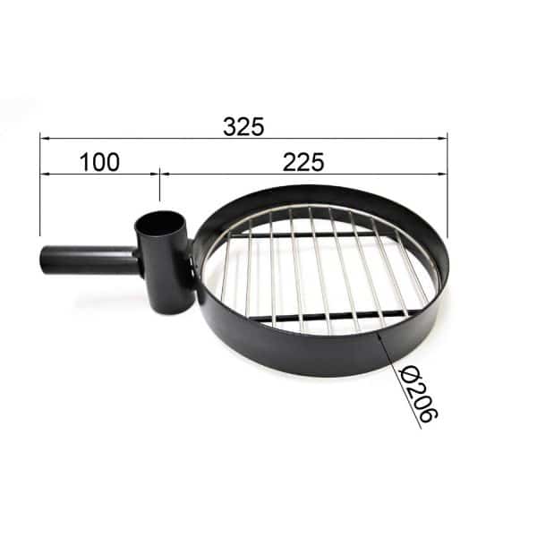 Wolff Finnhaus Schwenkarm für Grillkota Basic Ø 21 cm / Länge 33 cm