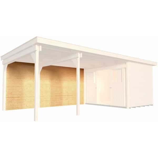 Weka Rückwand 150 cm für Designhaus Typ 126 und 172 Natur