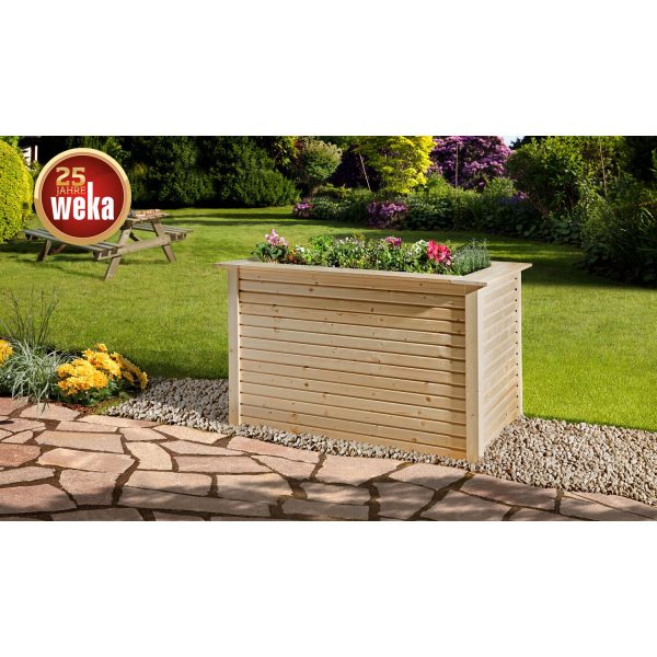 Weka Profi Holz-Hochbeet WekaLine 669 Natur HxBxT: 81 cm x 131 cm x 91 cm