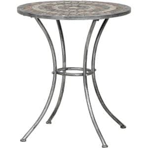 Siena Garden Bistrotisch Felina Grau Ø 70 cm x 71 cm