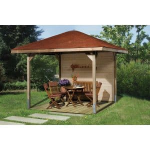 Weka Pavillon Gartenoase 651 Gr. 2 Sparset 333 cm x 333 cm